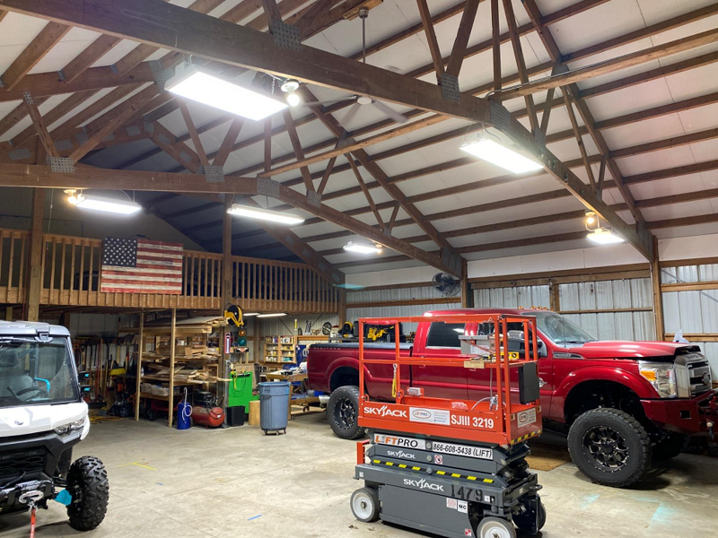 led high bay lights for garage