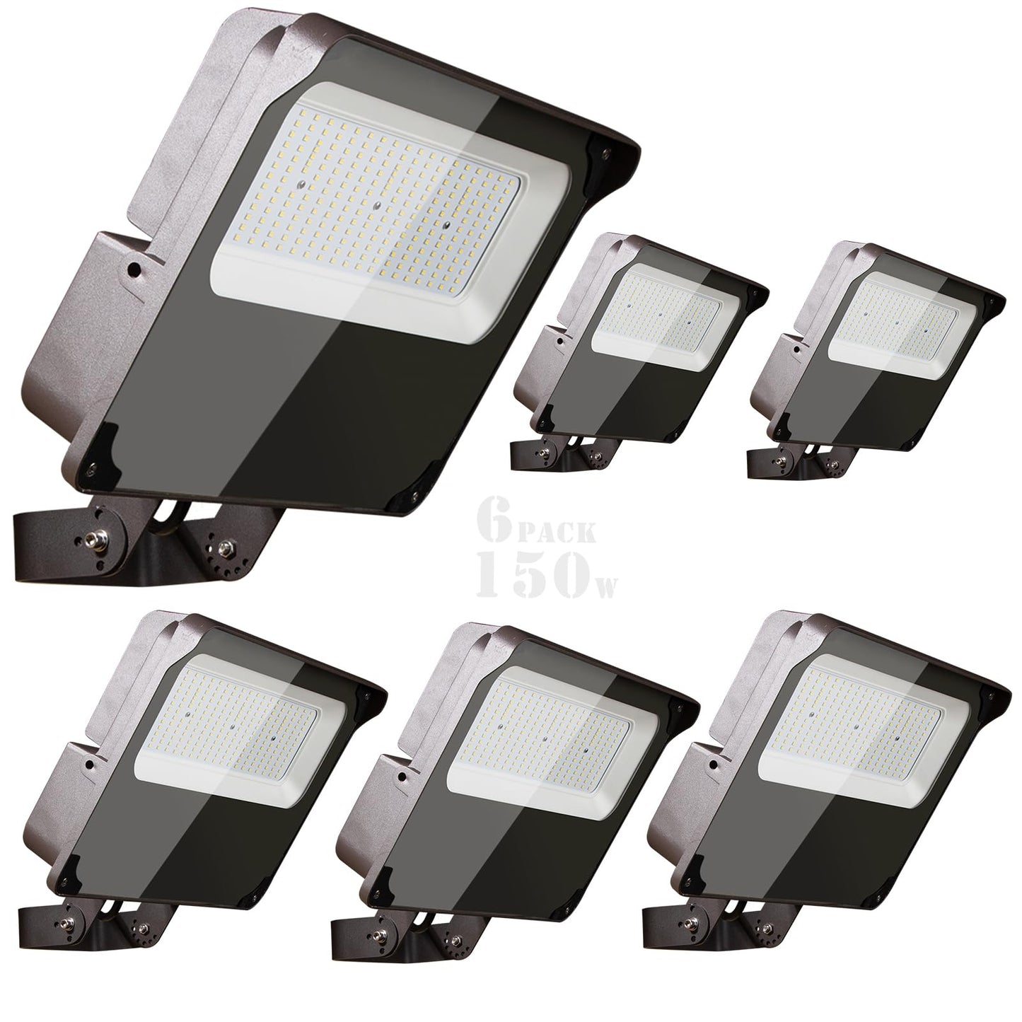 Lightdot 150W LED Flood Light Outdoor 5000K 21000Lm 900W Equivalent Led Stadium Flood Light