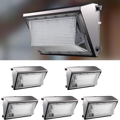 Lightdot 150W LED Wall Pack Lights with Photocell IP65 Outdoor Flood Security Lighting