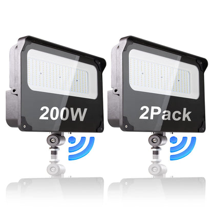 200W Led Flood Lights Outdoor, 28000LM (1200W Equivalent) LED Stadium Lights with Photocell