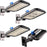 Lightdot 150W LED Parking Lot Light Arm Mount Parking Lot Lighting (21000Lm Eqv 600W HPS) LED Shoebox Light with Photocell LED Pole Light-7Yrs Warranty 4Pack (Coverage: 36~65Ft at Height:16~30Ft)