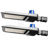 2Pack 320W LED Parking Lot Lights, Slip Fitter 44800lm (Eqv.1200W MH) 5000K with Photocell