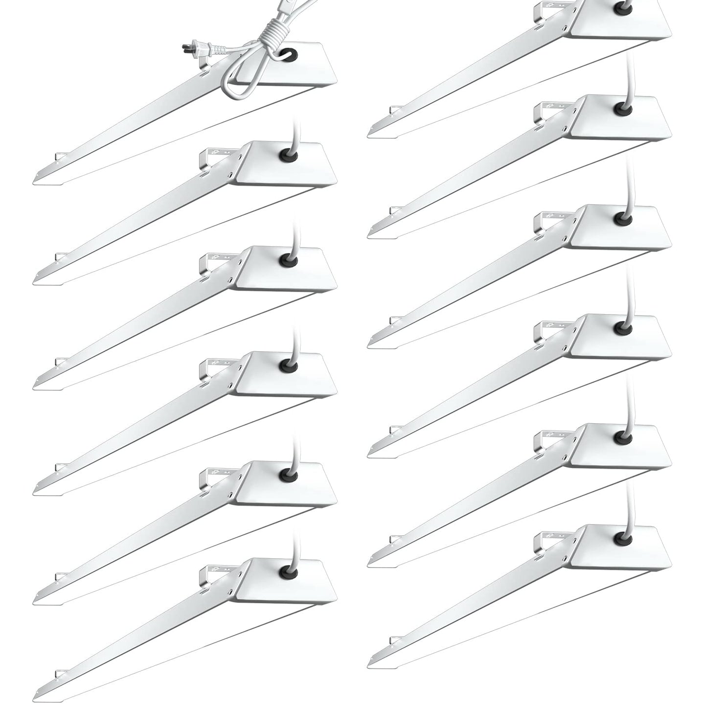 Lightdot LED Shop Lights 4FT 50 Watts 7000Lm 5000K Daylight  Utility Workshop Light