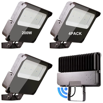 200W Led Flood Lights Outdoor, 28000LM (1200W Equivalent) LED Stadium Lights with Photocell