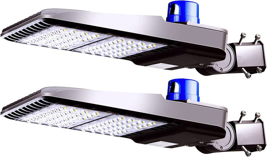 200W LED Parking Lot Area Light Slipfitter Dusk to Dawn for Outdoor Sports Stadium/Street