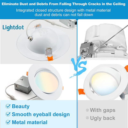 gimbal recessed lighting 4 inch