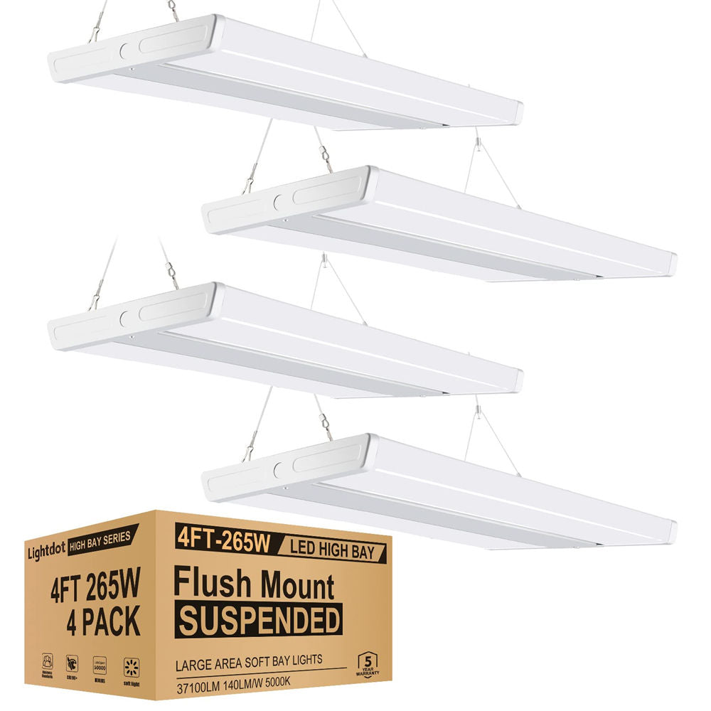 4'led linear high bay fixture