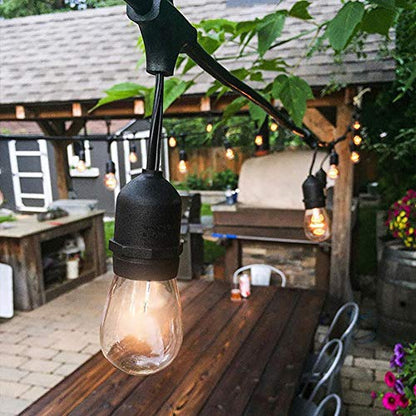 Lightdot Outdoor Linkable 48ft led String Lights