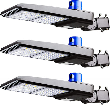 200W LED Parking Lot Area Light Slipfitter Dusk to Dawn for Outdoor Sports Stadium/Street